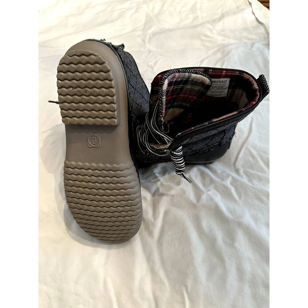 MarleyLilly Duck Boots Size 6 Gray - Picture 3 of 4